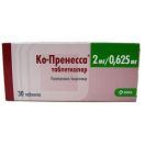 Ко-пренеса 2 мг + 0, 625 мг таблетки №30 foto 1