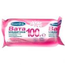 Вата Білосніжка медична нестерильна ролик 100 г foto 1