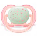 Пустушка Avent нічна 0-6 міс. для дівчаток 2 шт foto 2