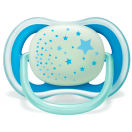 Пустушка Avent нічна 6-18 місяців нейтральна для хлопчиків 2 шт foto 2