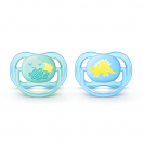 Пустушка Avent (Авент) з декором 0-6 міс. для хлопчиків №2  foto 1