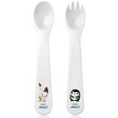 Виделка та ложка Avent від 12 місяців foto 2