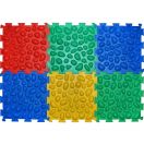 Масажний килимок Ортек Пазли, 6 елементів foto 1