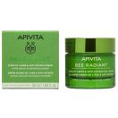 Гель-крем Apivita (Апівіта) Bee Radiant легкий захист від ознак старіння і втоми для шкіри обличчя 50 мл foto 1