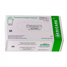 Рукавички смотрові латексні нестерильні Medicare M №100 foto 1