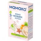 Каша Мамако молочна гречана з яблуком та морквою на козячому молоці, 200 г foto 1