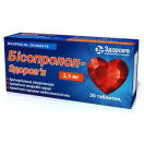 Бісопролол 2,5 мг таблетки №30 foto 1