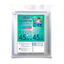 Серветки марлеві стерильні Білосніжка з петлею 45 см х 45 см 4 шарові №2 foto 1