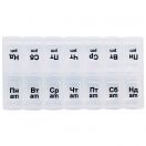 Органайзер для таблеток пластиковий тиждень, 2 прийоми на день, РТ 6085 foto 1