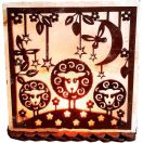 Соляна лампа Веселі овечки 3-4 кг slsv15* foto 1