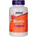 Біотин Now 5000 мкг капсули №120 foto 1
