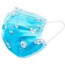 Маска медична 3-х шарова одноразова дитяча foto 1
