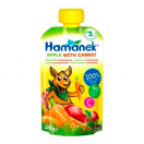 Пюре Hamanek яблуко з морквою 120 г foto 1