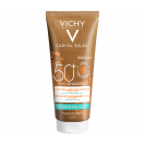 Молочко Vichy (Віши) Capital Soleil сонцезахисне зволожуюче для обличчя і тіла SPF50+ 200 мл foto 1