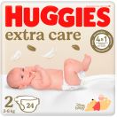 Підгузки Huggies Extra Care р.2 (3-6 кг) 24 шт. foto 1