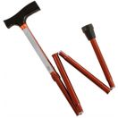 Тростина OSD регульована алюмінієва складна з пластиковою ручкою (OSD-BL560201) foto 2