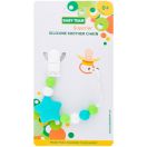 Ланцюжок для пустушки Baby Team силіконовий, в асортименті, 1 шт. (3390) foto 3