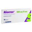 Абактал концентрат для приготування розчину 400 мг ампули 5 мл №10 foto 2