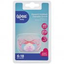 Пустушка Wee Baby (Ві Бейбі) Тританова ортодонтична Butterfly №2 (колір в асортименті) foto 1