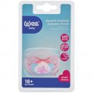 Пустушка Wee Baby (Ві Бейбі) Тританова ортодонтична Butterfly №3 (колір в асортименті) foto 1