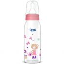 Пляшечка Wee Baby (Ві Бейбі) скляна для годування 250 мл, соска №1 (колір в асортименті) foto 2