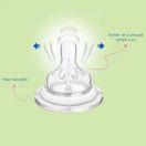 Соска Wee Baby (Ві Бейбі) кругла для пляшечок з широкою шийкою № 3 foto 3