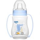 Поїльник-непроливайка Wee Baby (Ві Бейбі) з ручками та м'яким носиком 250 мл (колір в асортименті) foto 4