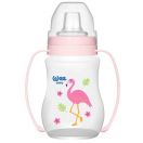 Поїльник-непроливайка Wee Baby (Ві Бейбі) з ручками та м'яким носиком 250 мл (колір в асортименті) foto 2