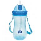 Поїльник Wee Baby (Ві Бейбі) з трубочкою та ремінцем, 2 кольори, 340 мл (колір в асортименті) foto 3
