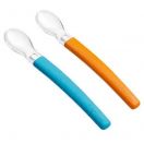 Набір Wee Baby (Ві Бейбі) з двох ложок для підгодовування (колір в асортименті) foto 2