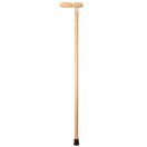 Трость деревянная с фигурной ручкой, 860 мм foto 1