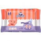 Вологі серветки Panda дитячі, 64 шт. foto 1
