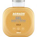 Гель Agrado для душу Золото 750 мл foto 1