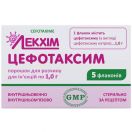 Цефотаксим порошок для раствора 1 г №5 foto 1