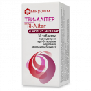 Три-алітер 4/1,25/10 мг таблетки №30 foto 1