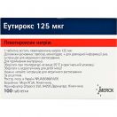 Еутирокс 125 мкг таблетки №100 foto 1