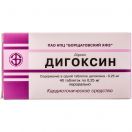 Дигоксин 0,25 мг таблетки №40 foto 1