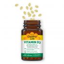 Вітаміни Country Life вітамін D3 5000 МО капсули №60  foto 3