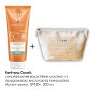 Набір Vichy (Віши) Capital Soleil сонцезахисне водостійке молочко з гіалуроновою кислотою та технологією Мульти-захист, SPF50+, 200 мл + Косметичка foto 2