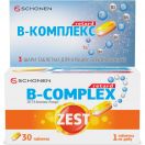 Zest (Зест) B-Complex Retard (Б-комплекс Ретард) тришарові таблетки №30 foto 1
