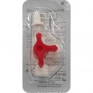 Кран 3-х ходовий для інфузійної терапії, червоний, 1 шт. foto 1