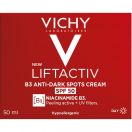 Антивіковий крем Vichy (Віши) Liftactiv для корекції пігментних плям та зморшок, високий ступінь захисту SPF 50, 50 мл foto 2