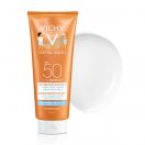 Набір Vichy (Віши) Капіталь Солей (Сонцезахисне м'яке водостійке молочко для чутливої шкіри дітей, SPF50 300 мл + Косметичка) foto 5