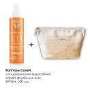 Набір Vichy (Віши) Капіталь Солей (Сонцезахисний, водостійкий спрей-флюїд для тіла, SPF50+, 200 мл +  Косметичка) foto 2