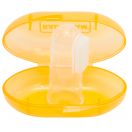 Зубна щітка-масажер, силіконова, з контейнером Baby Team (7200) foto 6