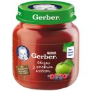 Пюре Gerber яблуко з лісовими ягодами (з 6 місяців), 130 г foto 1