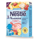 Каша Nestle молочна каша 3 злаки з бананом і полуницею (з 8 місяців) 200 г foto 1