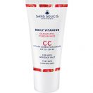 Крем Sans Soucis (Сан Сусі) Daily Vitamins CC коректор від втоми шкіри обличчя SPF20 Гранат 30 мл foto 1