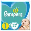 Підгузки Pampers baby born р.1 (2-5кг) 27 шт foto 3