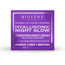 Крем Biovene (Біовен) для обличчя зволожуючий з гіалуроновою кислотою відновлюючий нічний 50 мл foto 3
